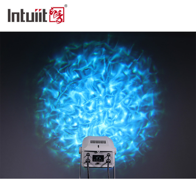 Proiettore di logo a LED all'aperto impermeabile a 400W Luce IP65 Per proiezione del paesaggio Gobo Oceano Ondata d'acqua Blu Effetto ondulazione dinamica
