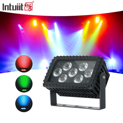 7x3W LED Outdoor RGBW Proiezione architettonica Proiettore luce di facciata