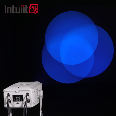 Proiettore Gobo Esterno 100W Impermeabile Pubblicità Logo personalizzato Colore pieno LED Proiettore di logo impermeabile