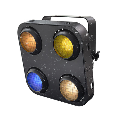 4X90W 4 Eye Led Cob Blinder Light Amber Warm White 2In1 Ip65 Acqua resistente Led Stage Light