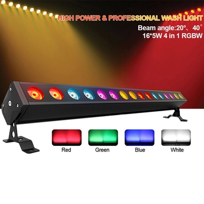 Luce a LED per lavastoviglie IP65 per esterni 16*5W DMX512 RGBW