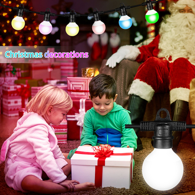 Illuminazione natalizia lampadina a LED pixel LED luce impermeabile Dmx Rgbw Multi Colore String Natale lampadina a LED stringa luce