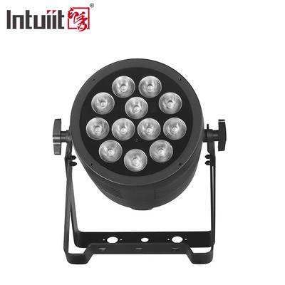 Faretto da palco 12x20w impermeabile RGBWA UV LED PAR DMX IP65 Illuminazione per spettacoli DJ all'aperto