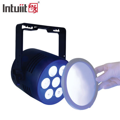 Luci da discoteca professionali per palcoscenico IP65 impermeabili 7*20W RGBWA UV 6in1 LED Par con controllo DMX512