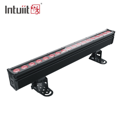 18×10W RGBW 4in1 Acque resistenti all'aria aperta LED Lampada per lavaggio a parete DMX Stage Outdoor Pixel LED Bar Illuminazione IP65 Proiezione luci