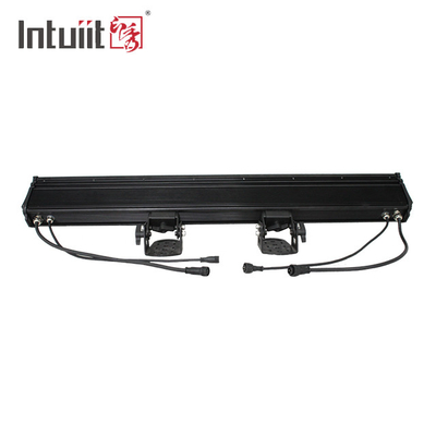 18×10W RGBW 4in1 Acque resistenti all'aria aperta LED Lampada per lavaggio a parete DMX Stage Outdoor Pixel LED Bar Illuminazione IP65 Proiezione luci