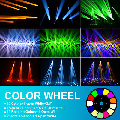 100W sorgente laser Moving Head Light per il DJ Illustrare il teatro di palcoscenico Alta luminosità Attività all'aperto e all'interno Fascio Moving Head Light