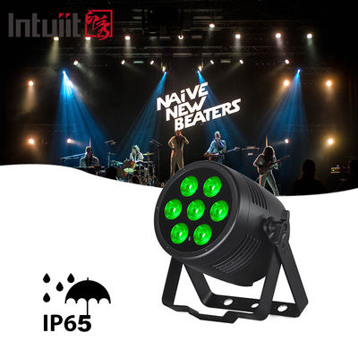 7x20W RGBWAUv 6in1 Par Uplight LED Par Illuminazione per palcoscenico