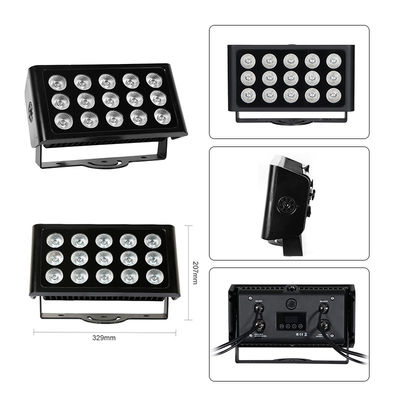 Illuminazione architettonica impermeabile all'aperto 80W RGBW Led Parete Lavatrice Giardino Paesaggio Lampada albero LED Proiettore