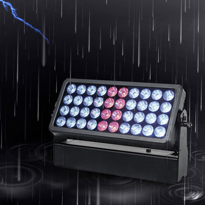 Lampada per lavastoviglie 40x10W RGBW 4-in-1 Proiettore impermeabile per City Stage Park Illuminazione a Led in alluminio