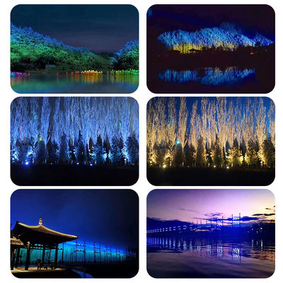 City Color LED Architecture Light IP65 1500W RGBW 4IN1 LED DMX Led Wash Light Esterno