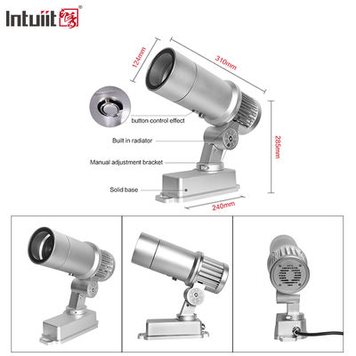 60W Outdoor Gobo Proiezione Luce Segno pubblicitario Luce impermeabile Rotante LED Segno proiettore Modello Logo porta Spotlight