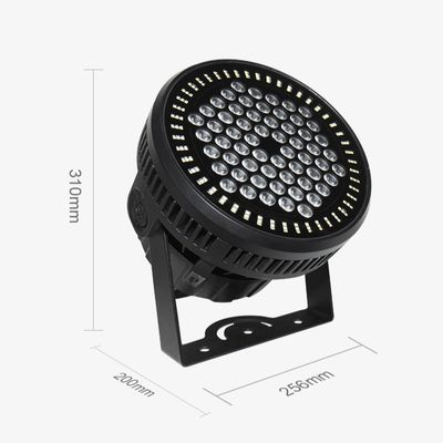 Faretto par LED 60x12W RGBW 4in1 per DJ, palco, matrimonio, festa, discoteca, wash