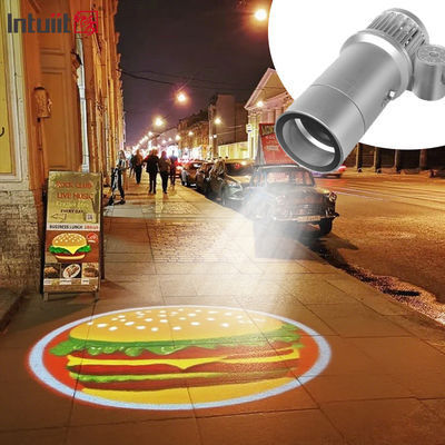 Lampada di proiezione pubblicitaria personalizzata 60W Rotante all'aperto Illuminazione interna Hd Led Logo Projector Light