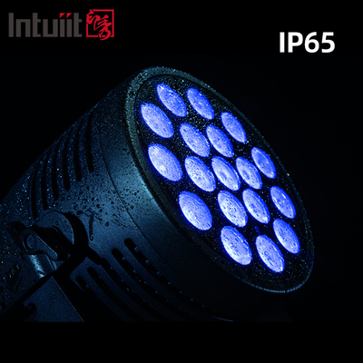 18x20 Proiettore LED Par DMX Impermeabile RGBWA UV per Teatro all'aperto, Matrimoni, Concerti ed Eventi