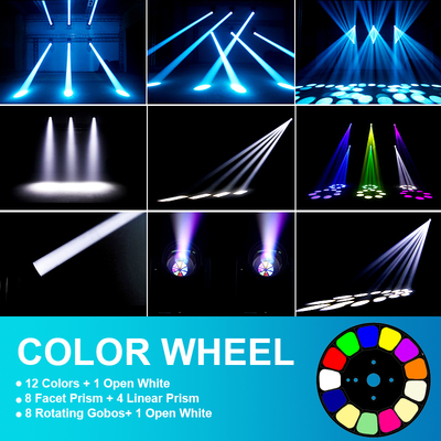 IP66 Beam 200w Dmx512 Led Beam Moving Head Stage Illuminazione per eventi di nightclub Dj
