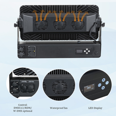 IP65 40x10W RGBW LED City Stage Light Edificio esterno Proiezione alluvionale Illuminazione architettonica
