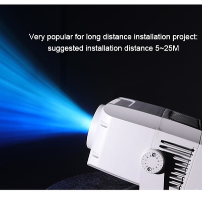 Proiettore Gobo Personalizzato 200W IP65 Ad Alta Luminosità LED per Esterni per Pubblicità Proiettore Logo Gobo Luci Pubblicitarie Natalizie