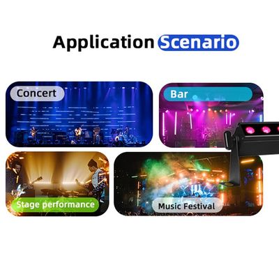 Barra wallwasher led 24*2W RGBW 4in1