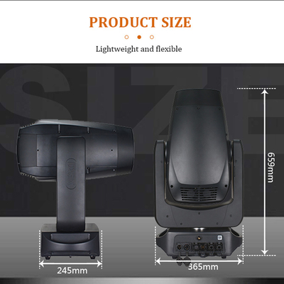 2025 BSW 280W LED Moving Head Stage Light DMX512 Beam Spot Wash 3in1 per DJ Disco Show CMY