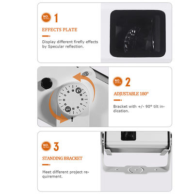 13W IP65 Acque resistenti luce da giardino lampada laser lucciole mobile per il festival di Natale RGBW luce proiettore stella luccicante