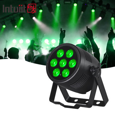 Luci Par LED impermeabili per esterni 7x20W RGBWA UV 6in1 Luce LED Controllo DMX Luce da palco Attrezzatura DJ Illuminazione discoteca per feste, club, bar, matrimoni, decorazioni di Halloween