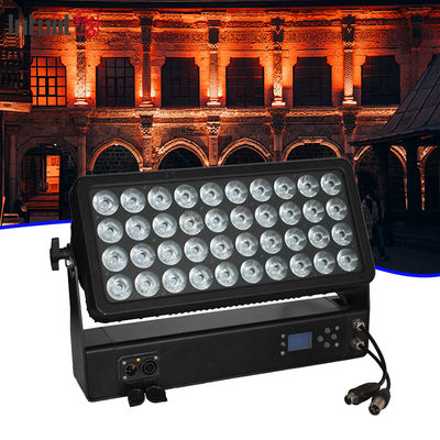 400W esterni IP65 impermeabile Città colore 40x10W RGBW 4in1 LED Wall Wash Light