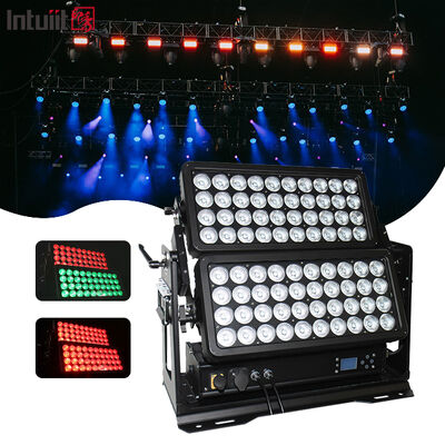 400W 800W 1500W City Color DMX Control Mode Acqueproof LED Stage Wash Light Doppio strato proiettore per eventi