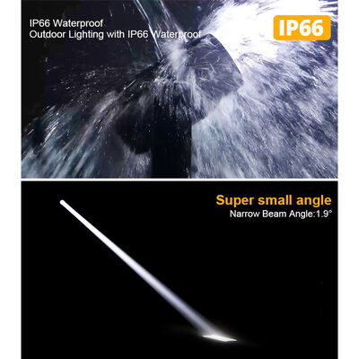 Faro mobile LED 200W IP66 con 12+1 colori, controllo DMX512/RDM per teatri, spettacoli, matrimoni e discoteche