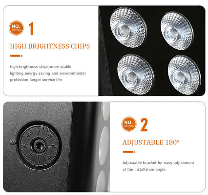 Rgbw Lampada da palcoscenico a luce di inondazione all'aperto a LED 6x5W Lampada impermeabile a LED per lavastoviglie