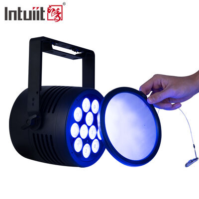 Luce par professionale a LED impermeabile IP65 12x20W RGBWA + UV 6in1 DMX512 Luce da palco per eventi di feste di nozze all'aperto DJ Discoteca