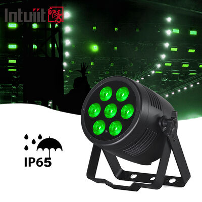 Luci da discoteca professionali per palcoscenico IP65 impermeabili 7*20W RGBWA UV 6in1 LED Par con controllo DMX512