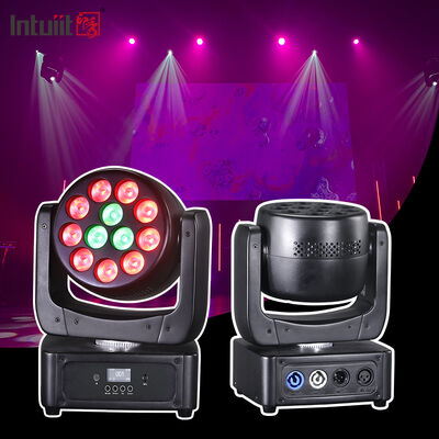 Luce mobile 12*8W per feste DJ da palcoscenico