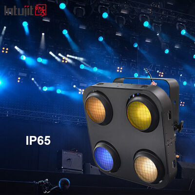Luce LED 4x90W 2-in-1 Bianco Caldo Ambra Blinder per DJ Bar/Matrimonio/Palco da Esterno DMX512