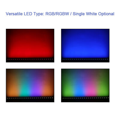 Luce da Parete DMX512 RGB RGBW LED Colorata da Esterno/Interno 6W 12W 24W Barra Lineare per Matrimoni, Chiese, Feste, Illuminazione da Palco