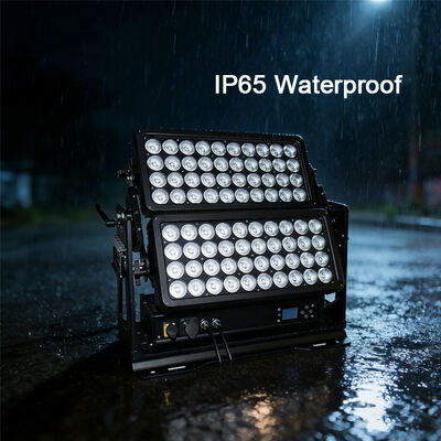 Luce da Parete a LED da Esterno Impermeabile Doppia RGBW DMX 800W IP65 per Città, Hotel, Giardino