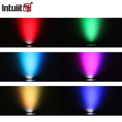 60*12W RGBW 4in1 IP65 Outdoor LED PAR Can Uplighting Set DMX512 Stage Wash Light per la facciata dell'edificio per eventi di nozze