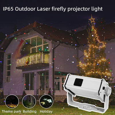 Professionale IP65 impermeabile 13W RGB Laser Light Firefly Star Projector per Natale Paesaggio Festa Di Natale Decorazione Esterno