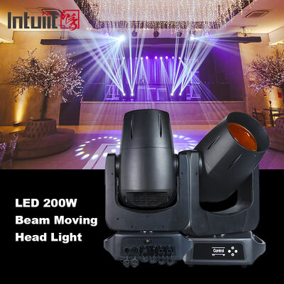 Testa mobile a LED da 200W con gobos, impermeabile IP66, per concerti e festival
