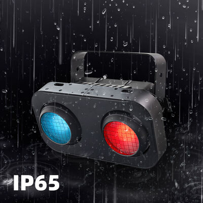Luce Led Blinder da 2 occhi Ip65 per esterni, luce per pubblico DMX512 Cob Par, spotlight da 200w per teatro