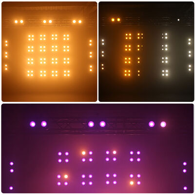 400W impermeabile 4 luci blind blind con RGB caldo Bianco Amber Colori per il palcoscenico LED blind IP65 Audience Light
