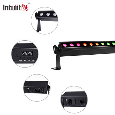 Luce LED per lavastoviglie per interni 24x2W RGBW DMX512 Sound Active Stage Bar Lighting IP20 Linear Wash Light per arredamento architettonico