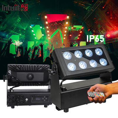 8x15W a batteria LED Flood Light Outdoor Wireless RGBW 4in1 ricaricabile Uplight Par Luces LED para Fiestas DJ