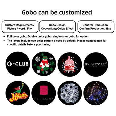 60W High Definition Led Logo Projector Light Outdoor IP65 Ignibile Gobo Projector Led Luci pubblicitarie