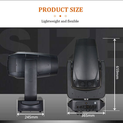 All'aperto 280W LED Beam Spot Wash Moving Head Light CMY Lineare Mixing Stage Effect Illuminazione per parco a tema Evento Show di nozze