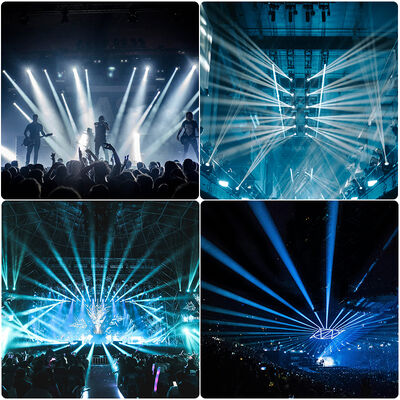 All'aperto 280W LED Beam Spot Wash Moving Head Light CMY Lineare Mixing Stage Effect Illuminazione per parco a tema Evento Show di nozze