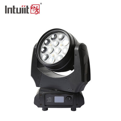 Hot Sale LED Moving Head Wash Light 12x10W RGBW 4in1 DMX512 Lampada per la tintura di palcoscenico professionale per festa di nozze KTV