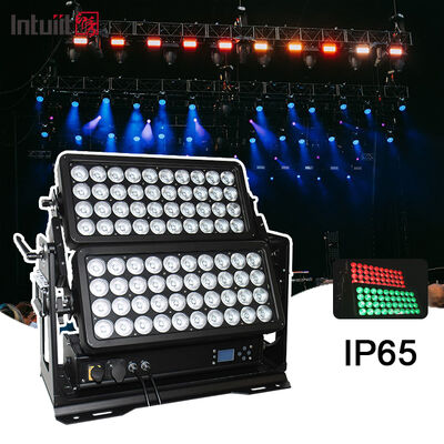 Professionale Outdoor IP65 800W RGBW 4-in-1 LED Parete Lavatrice doppi strati Paesaggio Architettonica Lavaggio Luce per il colore della città