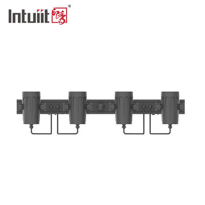 Luce par LED 80W Angolo a fascio stretto da 4,5 gradi RGBW 4 in 1 DMX512 Luce per effetti scenici per eventi discoteca DJ