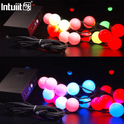 Illuminazione natalizia lampadina a LED pixel LED luce impermeabile Dmx Rgbw Multi Colore String Natale lampadina a LED stringa luce
